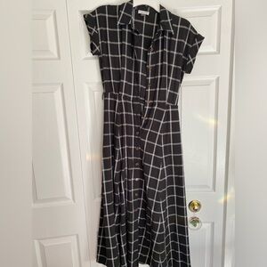 Calvin Klein fit and flare dress (no belt included)